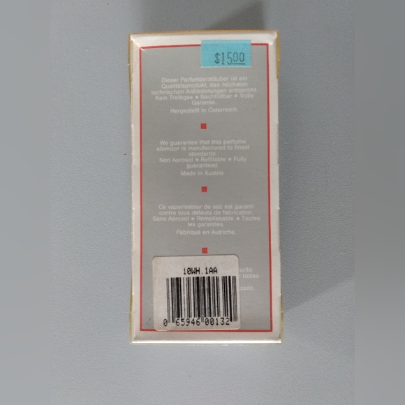 Vintage Floral Perfume Atomizer - Picture 6 of 8